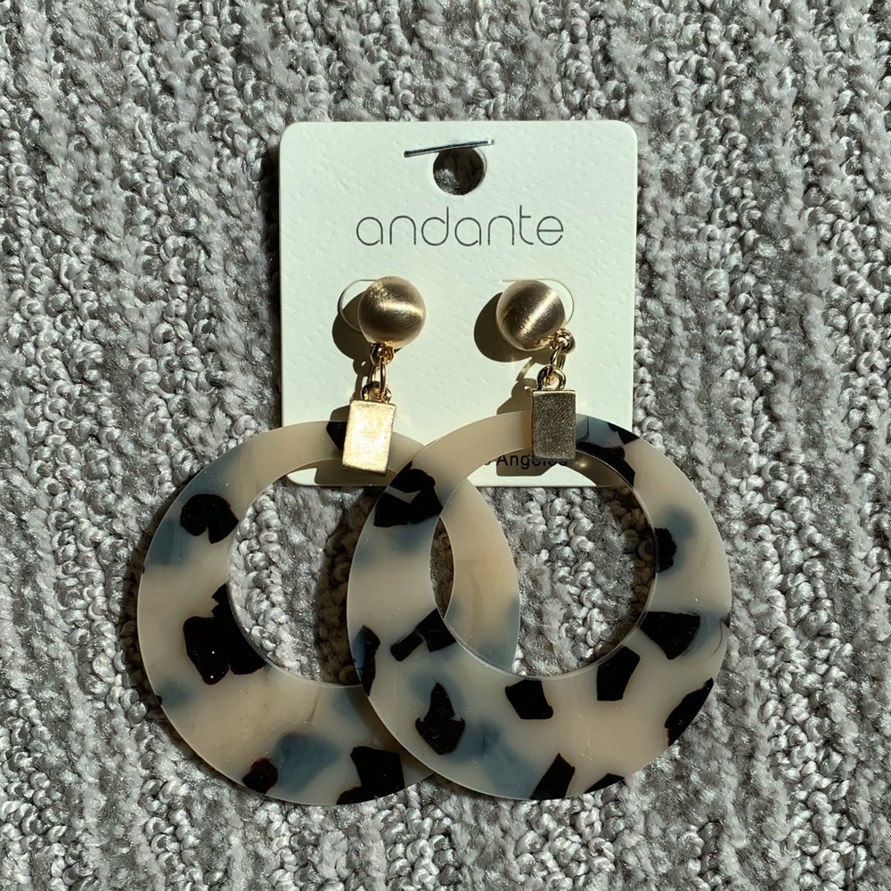 Leopard Print Earrings